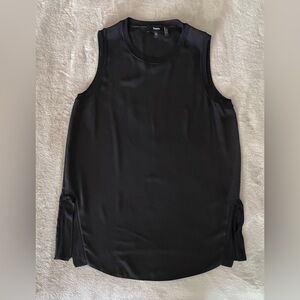 Theory Elegant Black Sleeveless Top